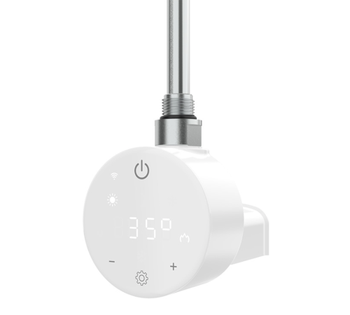 ТЭН для полотенцесушителя OnlyHeat Ivory White Pro Wi-Fi 0,6 кВт