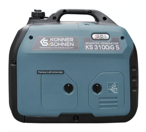 Інверторний генератор Konner&Sohnen KS3100iG Інверторний генератор Konner&Sohnen KS3100iG