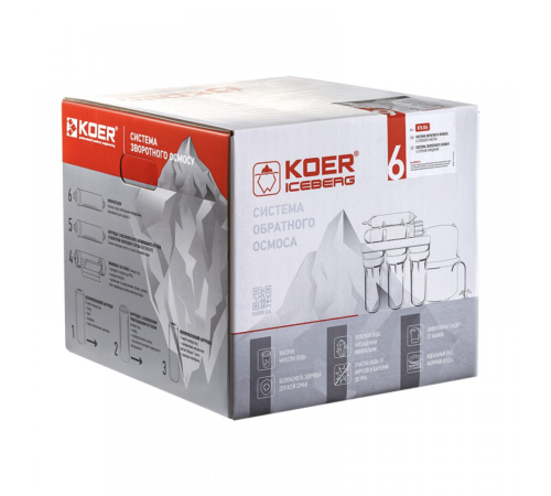 Система зворотного осмосу KOER ARCTIC KV.06A