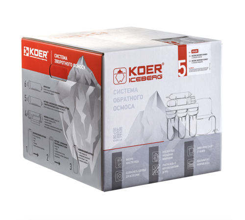 Система зворотного осмосу KOER ARCTIC KV.05