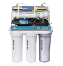 Система зворотного осмосу AQUAKUT із помпою UV Лампа, 75G RO-6; А03