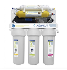 Система зворотного осмосу AQUAKUT із помпою 50G RO-6 ARА-02 з мінералізатором і баком 3,2G