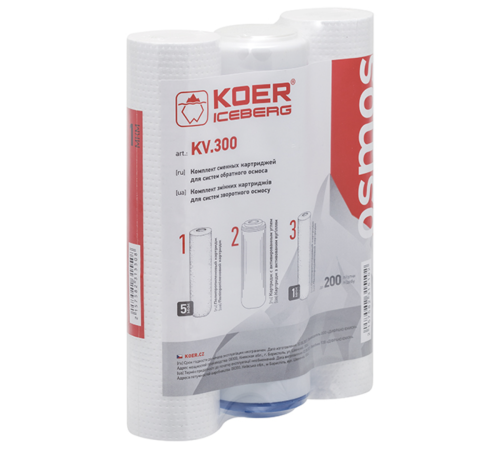 Комплект змінних картриджів KOER KV.300 Iceberg (KR3151) Комплект змінних картриджів KOER KV.300 Iceberg (KR3151)
