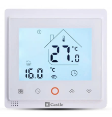 Терморегулятор с управлением по Wi-Fi CASTLE AC603H (White)