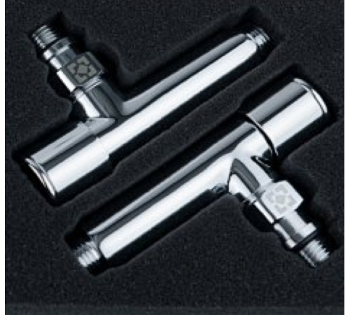 Комплект кутових кранів Raftec RV-4012 1/2"x1/2" Комплект кутових кранів Raftec RV-4012 1/2"x1/2"