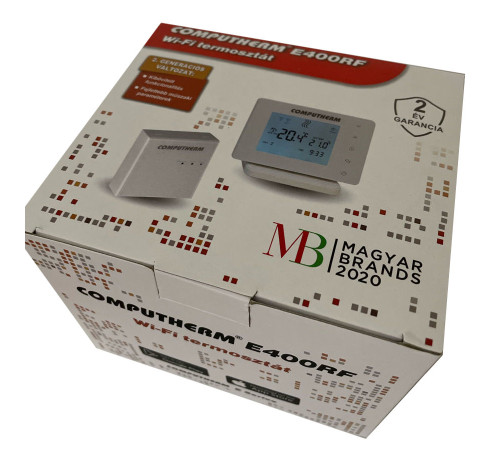Бездротовий сенсорний Wi-Fi терморегулятор COMPUTHERM E400RF