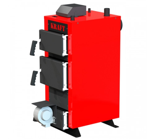 Твердопаливний котел Kraft E 12 кВт (турбiна+автоматика) Твердопаливний котел Kraft E 12 кВт (турбiна+автоматика)