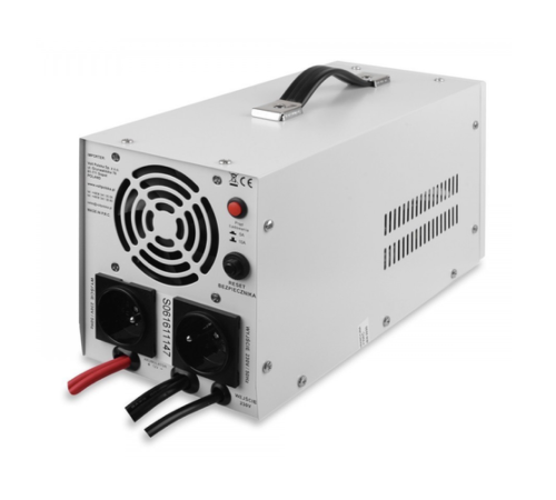 Комплект резервного живлення VOLT Polska SINUS PRO 1000 E 12-230 V + 2х мультигелева батарея VOLTIK AGM VP-65-12 12V 65Ah