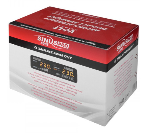 Комплект резервного живлення VOLTIK Polska Sinus Pro 500 E + мультигелева батарея VOLTIK AGM VP-65-12 12V 65Ah Комплект резервного живлення VOLTIK Polska Sinus Pro 500 E + мультигелева батарея VOLTIK AGM VP-65-12 12V 65Ah
