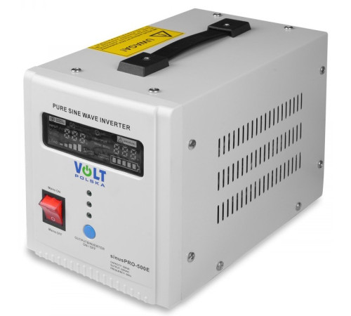 Комплект резервного живлення VOLTIK Polska Sinus Pro 500 E + мультигелева батарея VOLTIK AGM VP-65-12 12V 65Ah Комплект резервного живлення VOLTIK Polska Sinus Pro 500 E + мультигелева батарея VOLTIK AGM VP-65-12 12V 65Ah