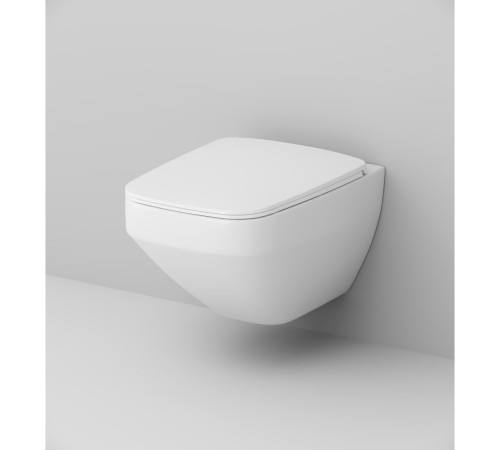 Унітаз підвісний Am.Pm Inspire V2.0 C50A1700SC FlashClean із сидінням Soft Close безобідковий Унітаз підвісний Am.Pm Inspire V2.0 C50A1700SC FlashClean із сидінням Soft Close безобідковий