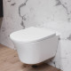 Унітаз підвісний Am.Pm Tender FlashClean C45A1700SC безобідковий із сидінням Soft Close
