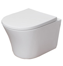 Унітаз підвісний Am.Pm Tender FlashClean C45A1700SC безобідковий із сидінням Soft Close