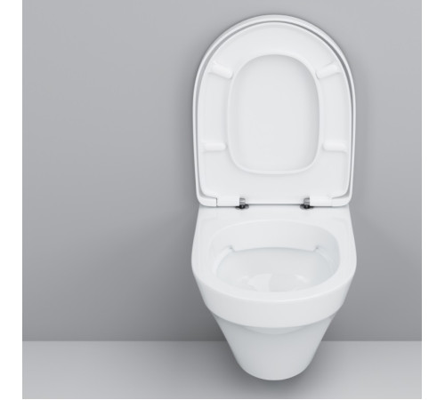 Унітаз підвісний Am.Pm Inspire C501700WH безобідковий FlashClean Унітаз підвісний Am.Pm Inspire C501700WH безобідковий FlashClean
