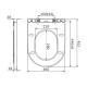Кришка для унітаза Am.Pm Spirit V2.0 C707858WH soft-close