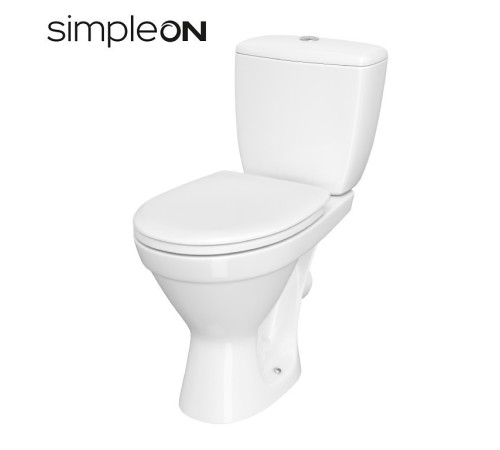 Унитаз-компакт Cersanit Cersania 704011 3/6 (CCKZ1015011894) с крышкой дюропласт softclose Унитаз-компакт Cersanit Cersania 704011 3/6 (CCKZ1015011894) с крышкой дюропласт softclose