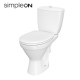 Унитаз-компакт Cersanit Cersania 704011 3/6 (CCKZ1015011894) с крышкой дюропласт softclose