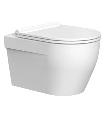 Унітаз підвісний Devit Laguna 3020110 Clean Pro з сидінням soft-close, quick-fix