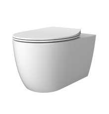 Унітаз підвісний Devit Acqua NEW 3020155 безобідковий з сидінням soft-close