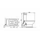 Унитаз-компакт Devit Retro 3010127 с сиденьем из дюропласта Soft Close