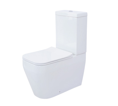 Унитаз-компакт Devit Optima 3110140 безободковый с крышкой Soft-Close Унитаз-компакт Devit Optima 3110140 безободковый с крышкой Soft-Close