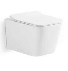 Унітаз підвісний Devit Linea 3040120 безобідковий з сидінням soft-close