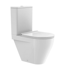 Унитаз-компакт Devit Laguna 3010110 Clean Pro с сиденьем из дюропласта Soft Close quick-fix
