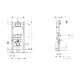 Інсталяція для унітаза Geberit Duofix 458.126.00.1