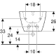 Біде підвісне Geberit Smyle Square 500.209.01.1
