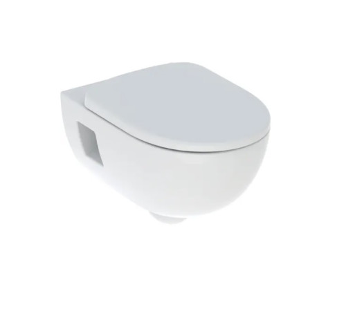 Унітаз підвісний Geberit Selnova 501.750.00.1 безобідковий (Rimfree) з кришкою Soft close Унітаз підвісний Geberit Selnova 501.750.00.1 безобідковий (Rimfree) з кришкою Soft close