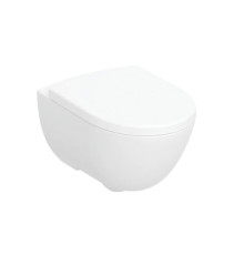 Унітаз підвісний Geberit Modo 502.939.00.1 безобідковий із сидінням Soft Close