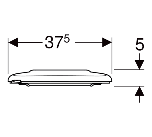 Кришка для унітазу Geberit Selnova Comfort 501.559.01.1, для людей з обмеженими фізичними можливостями Кришка для унітазу Geberit Selnova Comfort 501.559.01.1, для людей з обмеженими фізичними можливостями