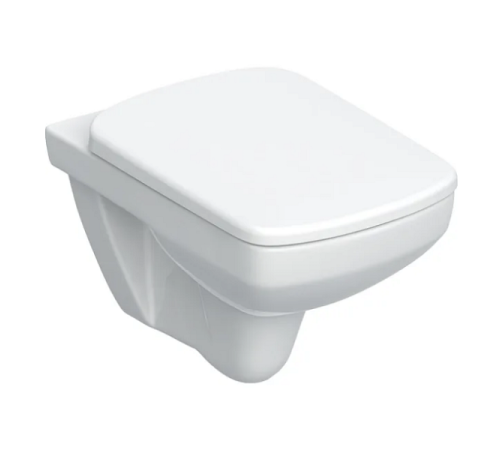 Унитаз подвесной Geberit Selnova Square 501.961.00.1 с сиденьем Soft Close Унитаз подвесной Geberit Selnova Square 501.961.00.1 с сиденьем Soft Close