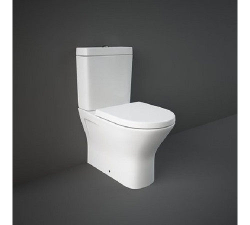 Унитаз-компакт RAK Ceramics RESORT RST17AWHA+RST10AWHA+RESC0004 безободковый с сиденьем Soft-close
