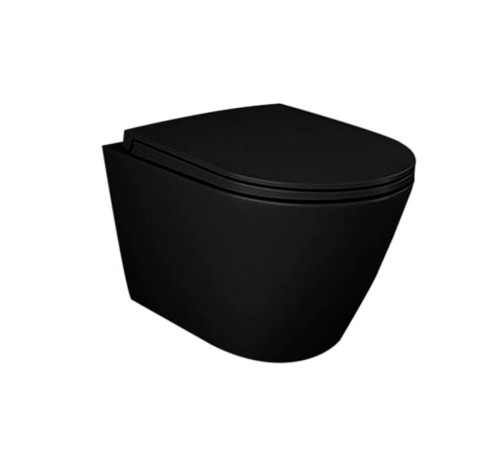 Унітаз підвісний RAK Ceramics FEELING RSTSC3901504 + RST23504A безобідковий із сидінням Soft Close Унітаз підвісний RAK Ceramics FEELING RSTSC3901504 + RST23504A безобідковий із сидінням Soft Close