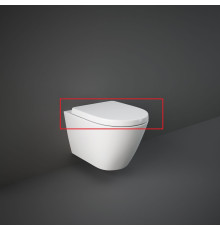 Кришка для унітазу RAK Ceramics Resort RESC0004 slim, Soft Close, Quick Release