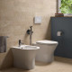 Унитаз-компакт RAK Ceramics RESORT RST17AWHA+RST10AWHA+RESC0004 безободковый с сиденьем Soft-close
