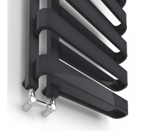 Сушка для рушників дизайнерська Ideale Gia 9/1300/500 BLACK Сушка для рушників дизайнерська Ideale Gia 9/1300/500 BLACK