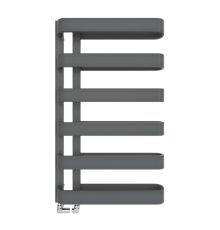 Сушка для рушників дизайнерська Ideale Gia 6/850/500 ANTRACITE
