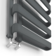 Сушка для рушників дизайнерська Ideale Gia 9/1300/500 ANTRACITE