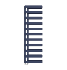 Сушка для рушників дизайнерська Ideale Gia 11/1600/500 BLUE