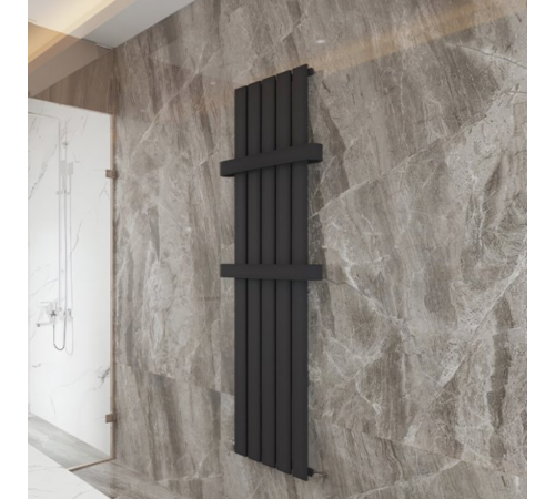 Сушка для рушників дизайнерська Ideale Stella 11 5/1200/500 BLACK Сушка для рушників дизайнерська Ideale Stella 11 5/1200/500 BLACK