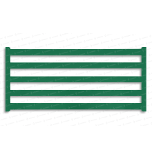 Сушка для рушників дизайнерська Genesis-Aqua BARKER GREEN