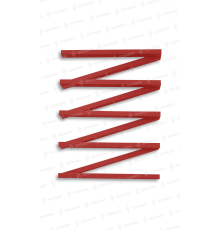 Сушка для рушників дизайнерська Genesis-Aqua ZIGZAG RED (800)