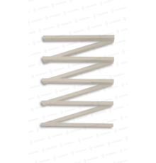 Сушка для рушників дизайнерська Genesis-Aqua ZIGZAG BEIGE (800)