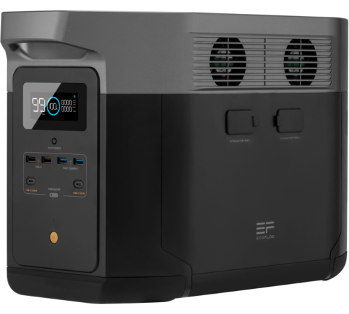 Зарядна станція EcoFlow DELTA Max 2000, 2000 Вт, 2016 Вт*год Зарядна станція EcoFlow DELTA Max 2000, 2000 Вт, 2016 Вт*год