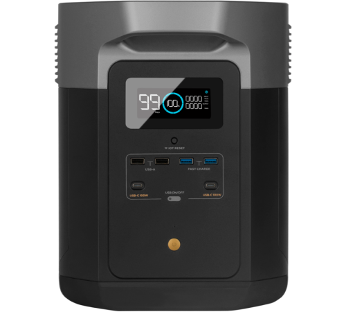 Зарядна станція EcoFlow DELTA Max 2000, 2000 Вт, 2016 Вт*год Зарядна станція EcoFlow DELTA Max 2000, 2000 Вт, 2016 Вт*год