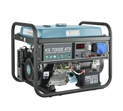 Бензиновий генератор KONNER&SOHNEN KS7000+ATS