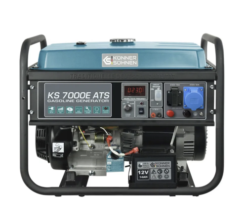 Бензиновий генератор KONNER&SOHNEN KS7000+ATS