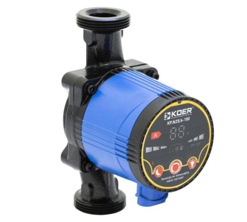 Насос Koer KP.N25/6-180 (енергозберігаючий) Насос Koer KP.N25/6-180 (енергозберігаючий)